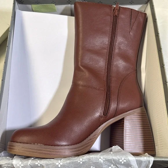 Sun + Stone Women's Aleenn Dress Booties- Size 10M - Picture 2 of 6